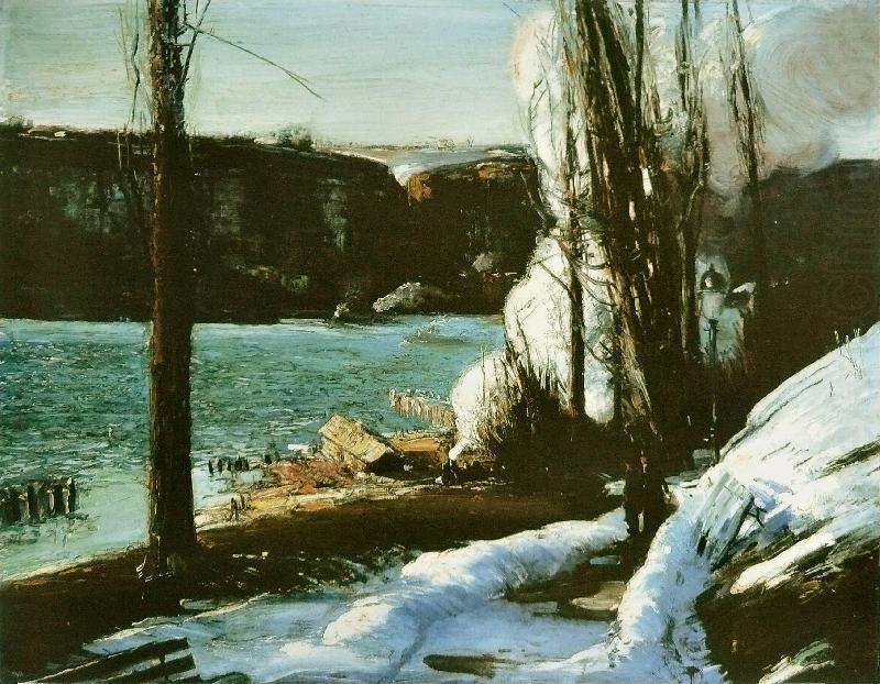 The Palisades, George Wesley Bellows